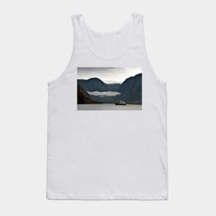 Aurlandsfjord Flam Norwegian Fjord Norway Tank Top